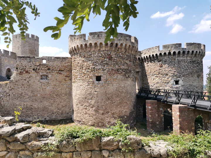Kalemegdan at golden hour