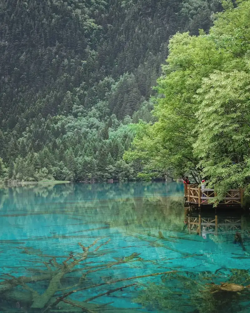 Photo of a natural landscape in China.
