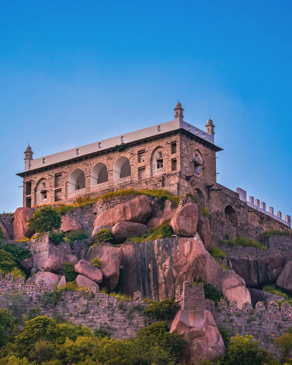 Photo of architectural detail in India.