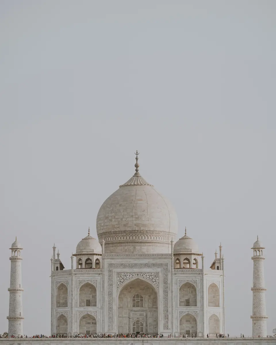 Photo of architectural detail in India.