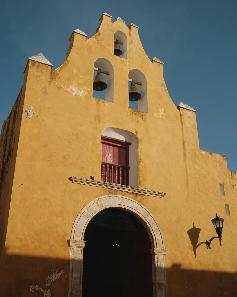 Photo of architectural detail in Mexico.