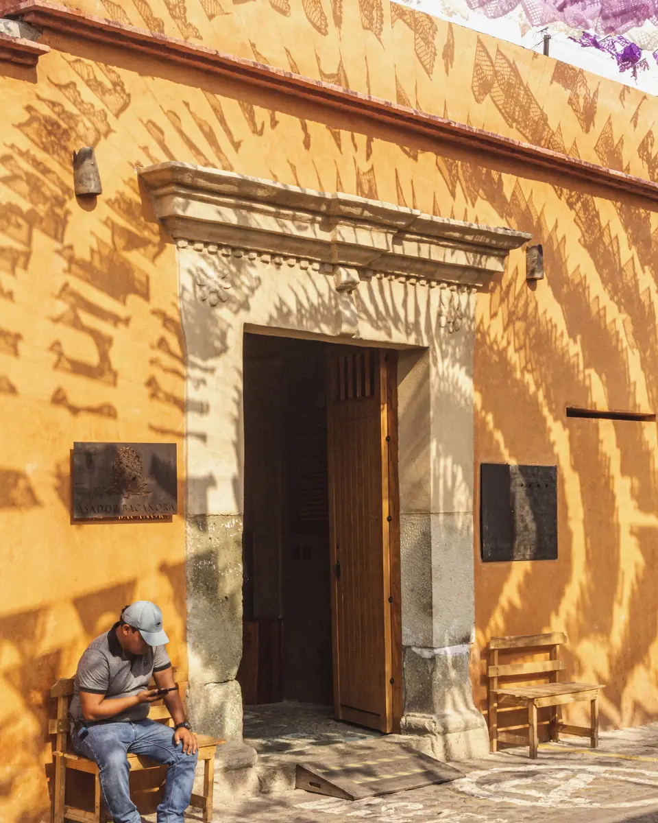 Photo of architectural detail in Mexico.