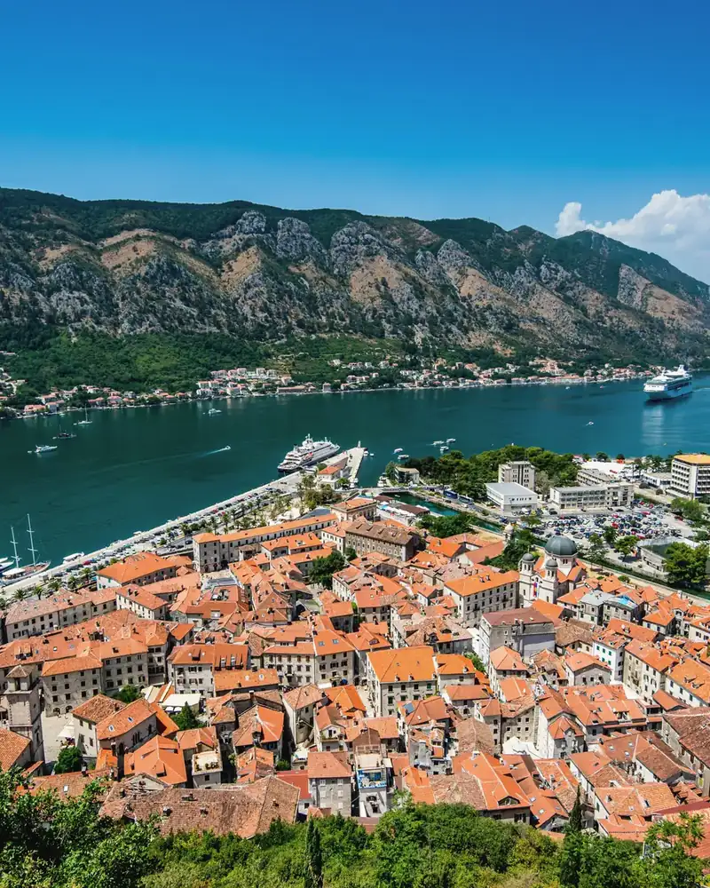 City view or urban environment in Montenegro.