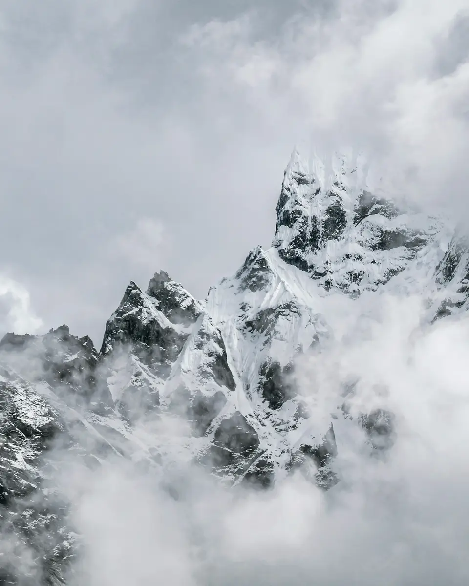Photo of a mountain or valley landscape in Nepal.