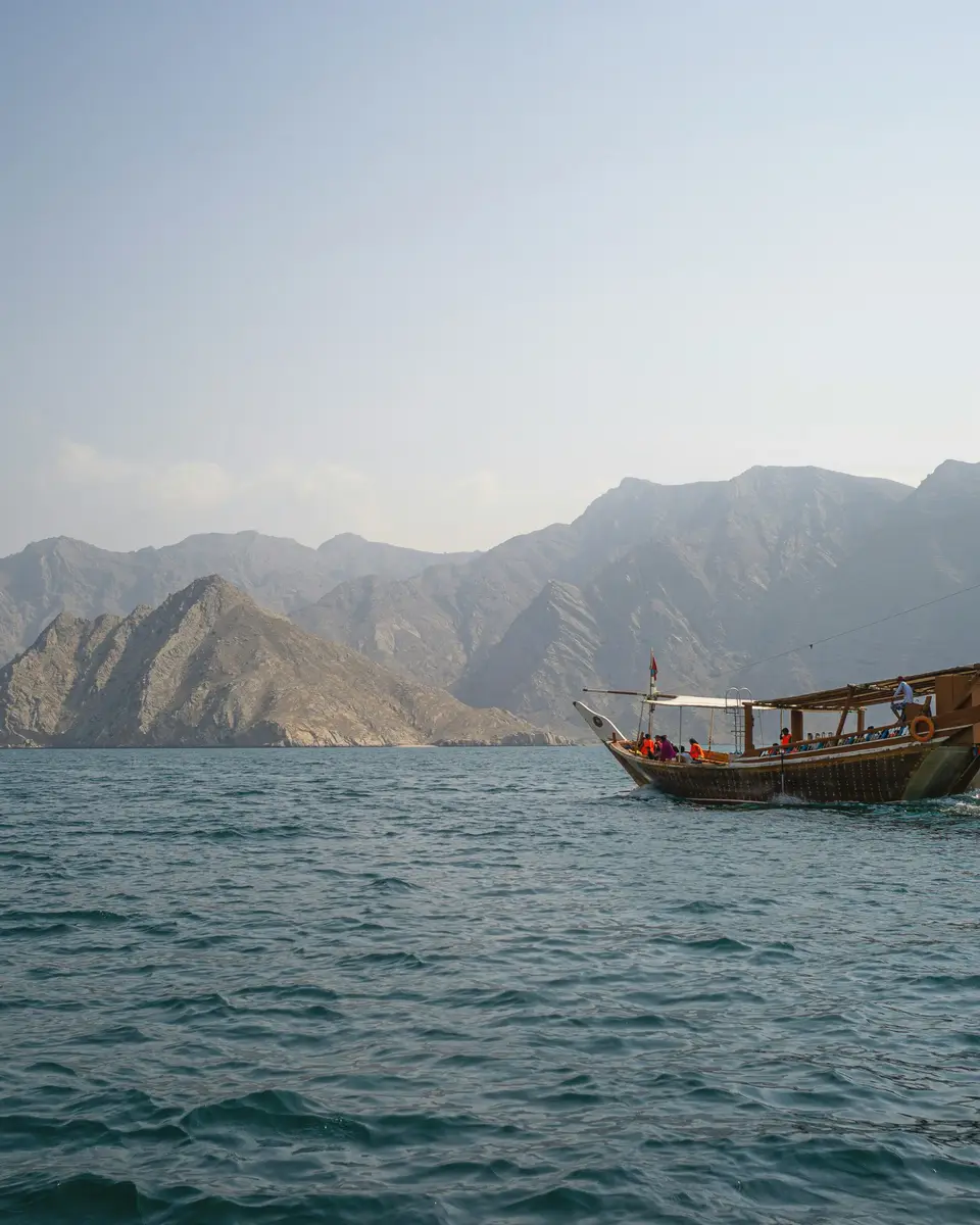 Photo of a coastal landscape in Oman.