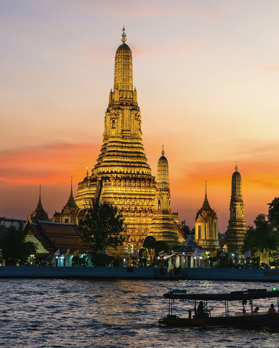 Photo of architectural detail in Thailand.