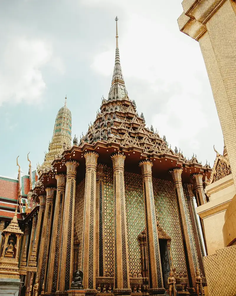 Photo of architectural detail in Thailand.