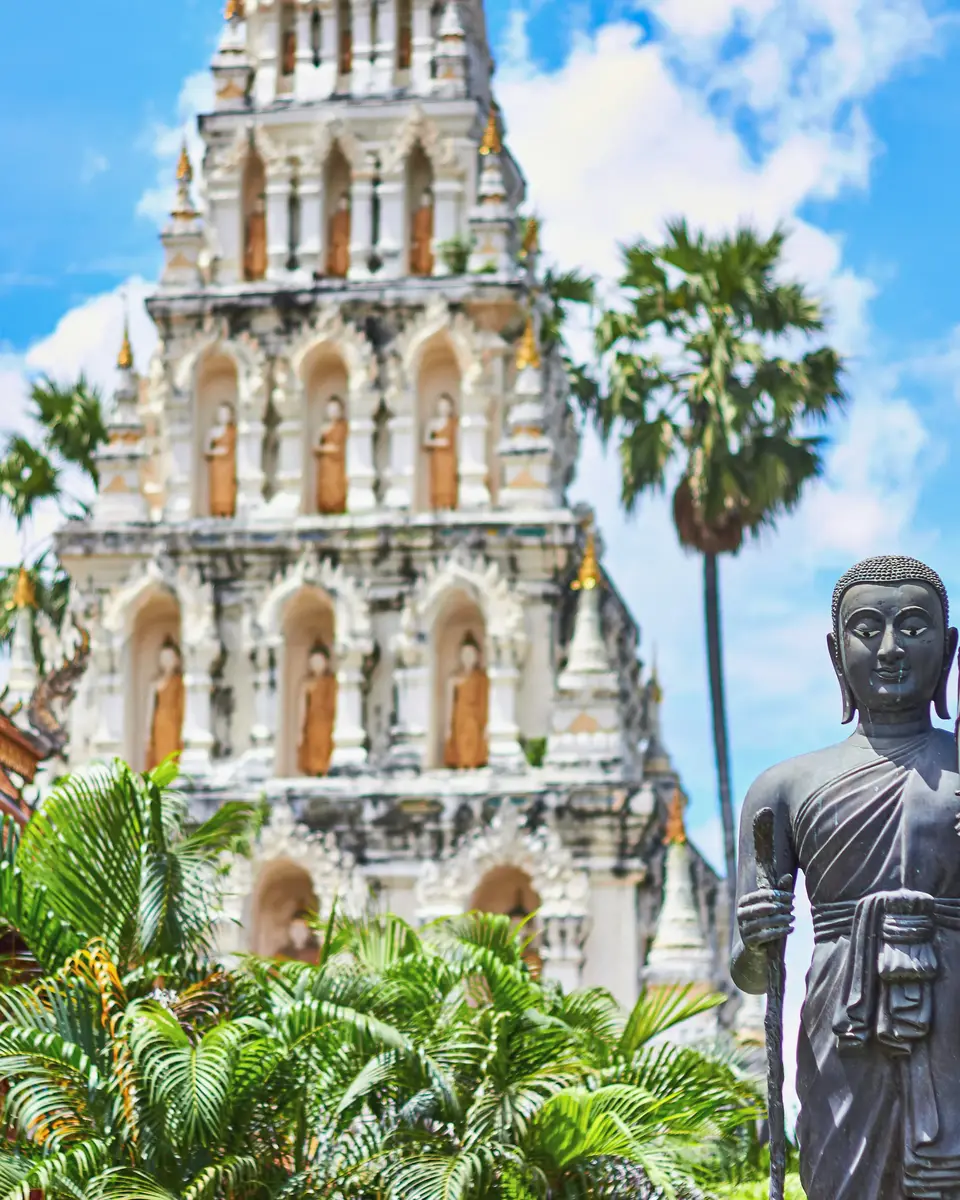 Photo of architectural detail in Thailand.