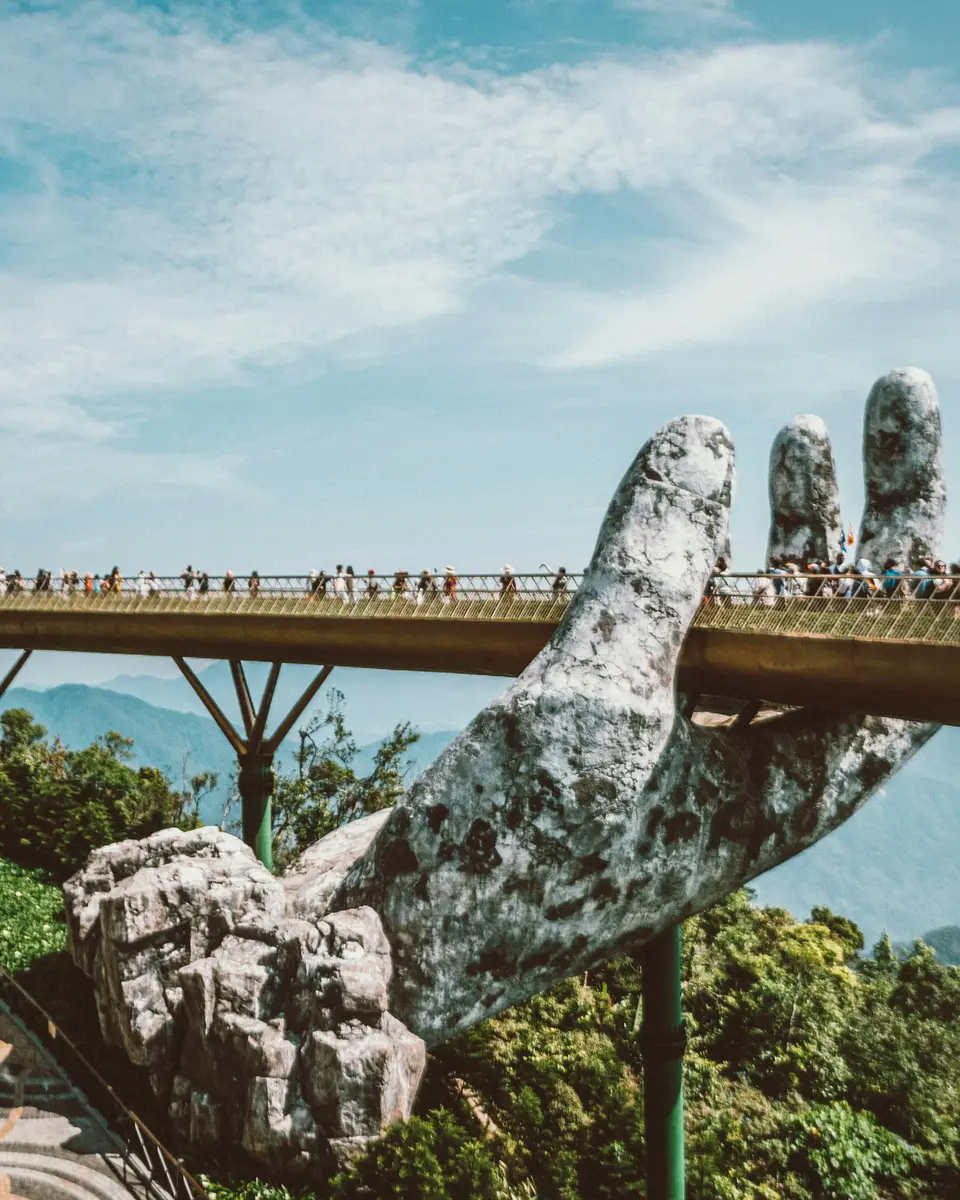 Road or route scene in Vietnam.